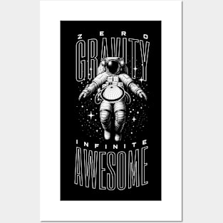 Zero Gravity Infinite Awesome Posters and Art